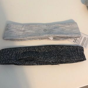 Lululemon headband set of 2